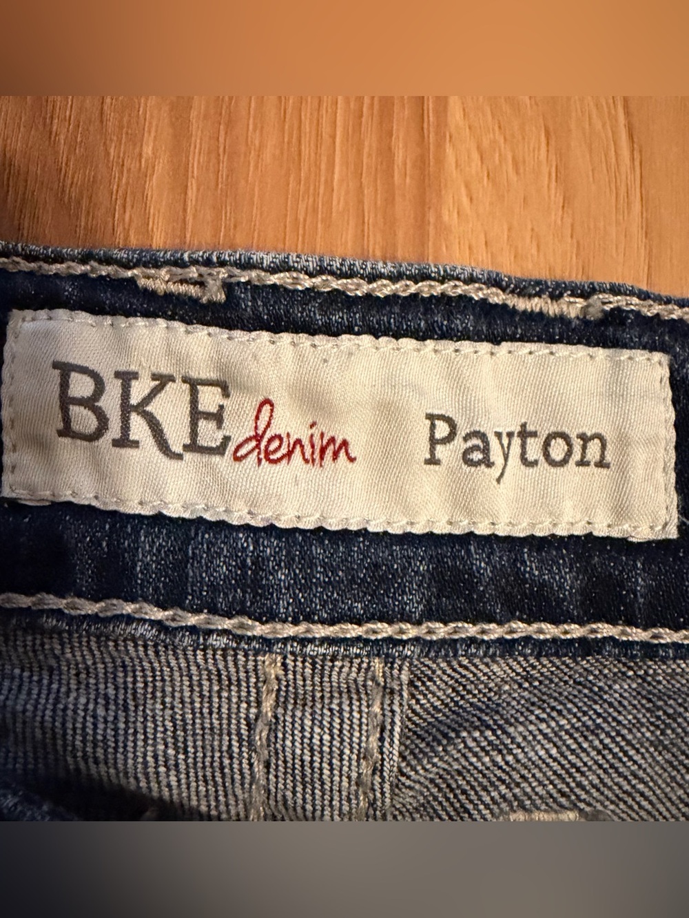 BKE Payton Women's Bootcut Jeans in Dark Blue Wash 28S - Picture 2 of 6